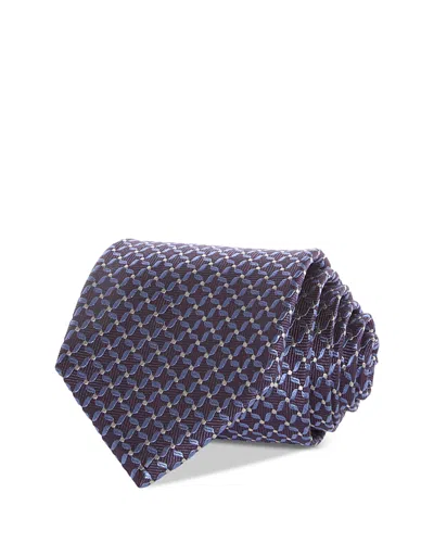 The Men's Store At Bloomingdale's Silk Classic Geometric Tie - Exclusive In Purple