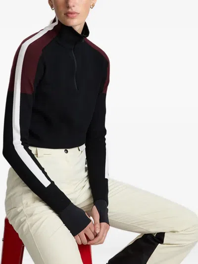 Aztech Mountain Caroline Zip Sweatshirt In Black