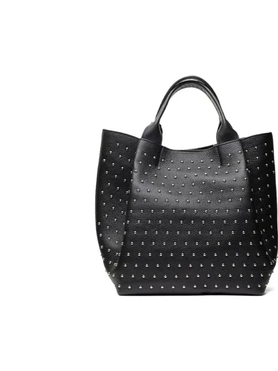 Poche Paris Torba Studded Tote Bag In Black