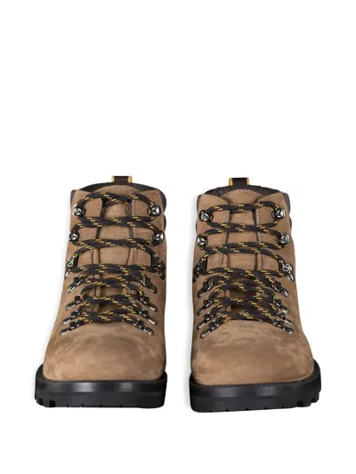 Moorer Lace-up Boots In Multi