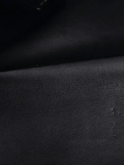 Pre-owned Louis Vuitton Capucines Souple Bag Leather Gm Satchel In Black