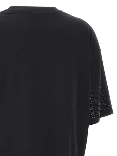 Elena Miro' Beaded-details T-shirt In Black