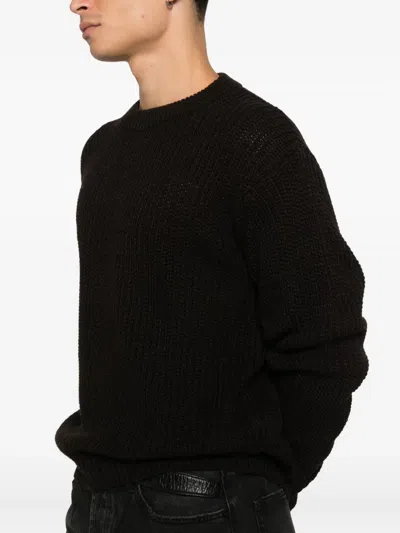Imperial Crew-neck Sweater In Black