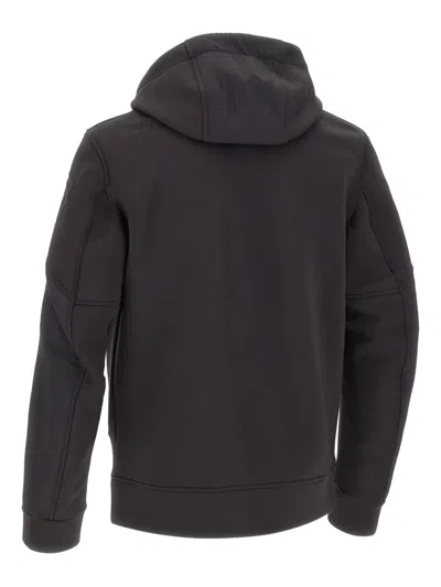 Blauer Drawstring Hood Zip Jacket In Brown