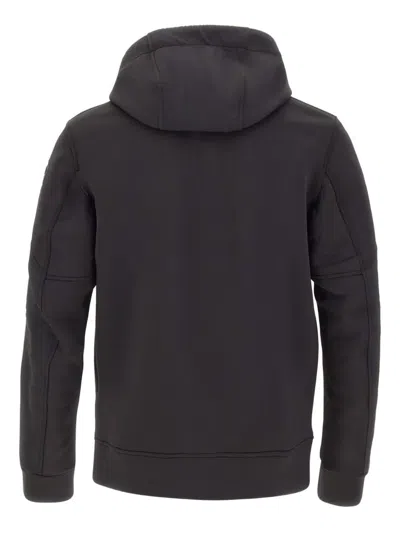 Blauer Drawstring Hood Zip Jacket In Brown