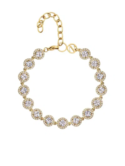 Nialaya Jewelry Zirconia-embellishment Bracelet In Gold