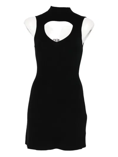 Diesel Oloni Mini Dress In Black