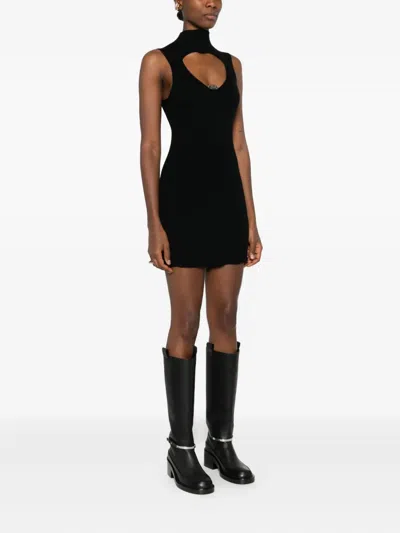 Diesel Oloni Mini Dress In Black