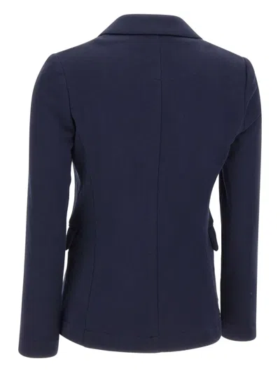Sun 68 Notched-lapels Two-button Blazer In Blue