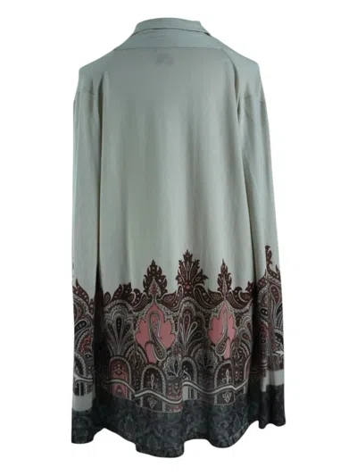 Pre-owned Etro Vintage Printed Cardigan In Neutral