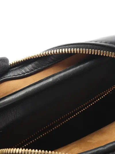 Pre-owned Loewe 2010s Amazona 75 Leather Tote Bag In Black