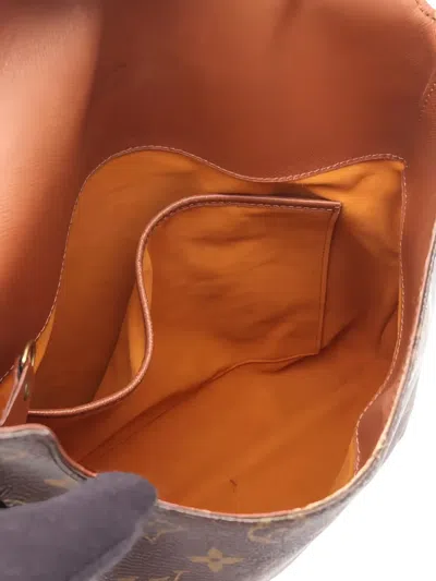 Pre-owned Louis Vuitton 1998 Musette Monogram Shoulder Bag In Brown