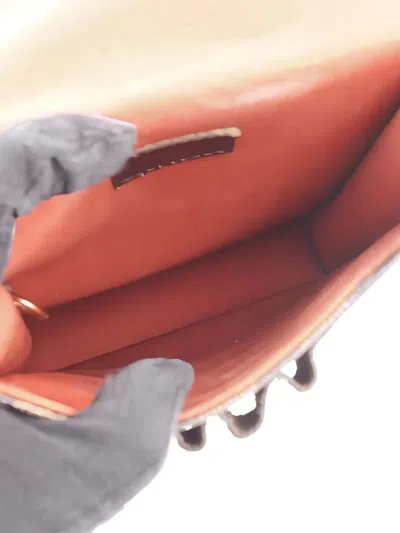 Pre-owned Louis Vuitton 2000 Portobello Damier Ebene Shoulder Bag In Brown