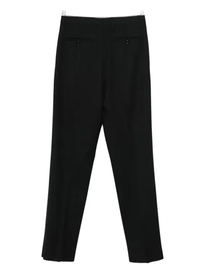 Lardini Pleated Trousers In Black