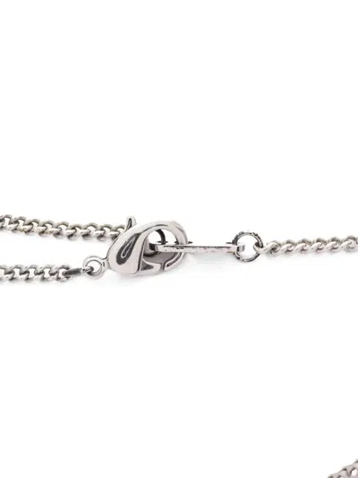 Pre-owned Louis Vuitton Ly Instinct Pendants Necklace In Silver