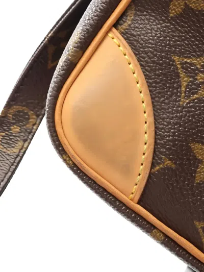 Pre-owned Louis Vuitton 2003 Monogram Amazon Shoulder Bag In Brown