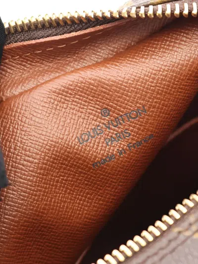 Pre-owned Louis Vuitton 2003 Monogram Amazon Shoulder Bag In Brown