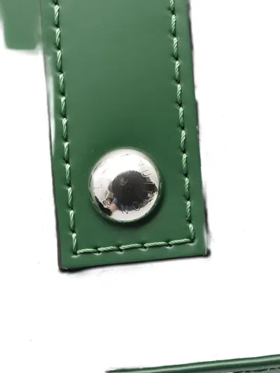 Pre-owned Louis Vuitton 2021s Alma Bb Épi Leather Tote Bag In Green