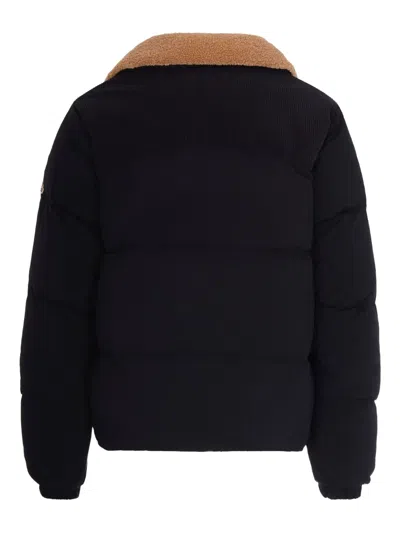 Pyrenex Corduroy Collar Jacket In Black