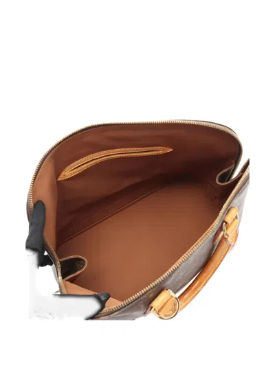 Pre-owned Louis Vuitton 1996 Alma Pm Tote Bag In Brown