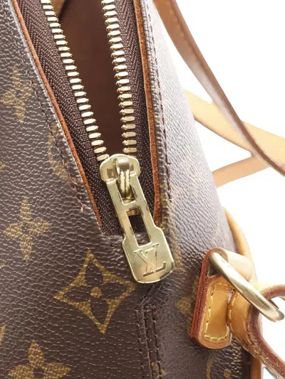 Pre-owned Louis Vuitton 2003 Ellipse Sac-ado Monogram Backpack In Brown