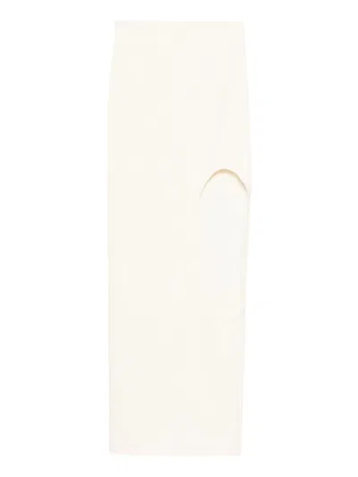 A.w.a.k.e. Cut-out-detail Skirt In Multi