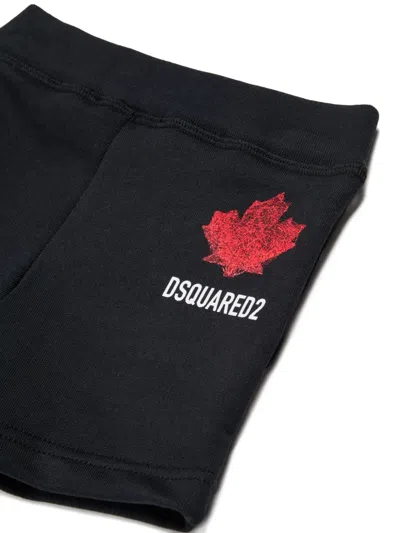 Dsquared2 Drawstring Casual Shorts In Multi