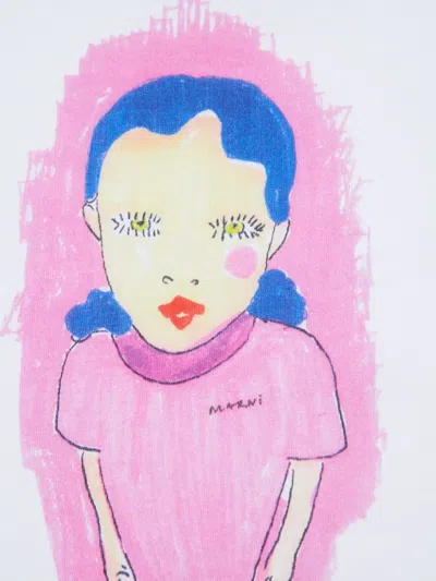 Marni Graphic-print T-shirt In Multi