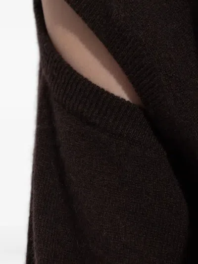 Lisa Yang Cut-out Sweater In Black