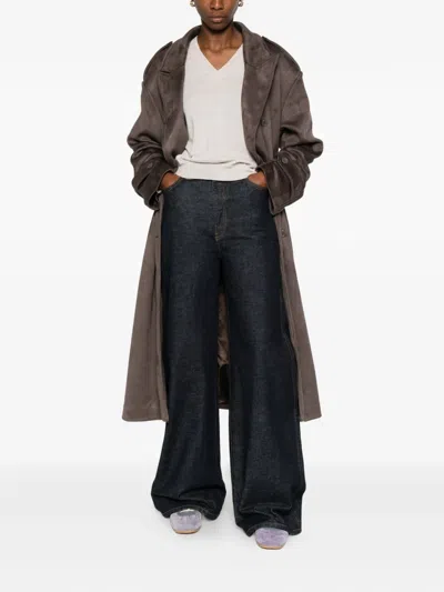 Peserico V-neck Long-sleeve Top In Neutral