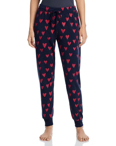 Aqua Fleece Jogger Lounge Pants - Exclusive In Multi