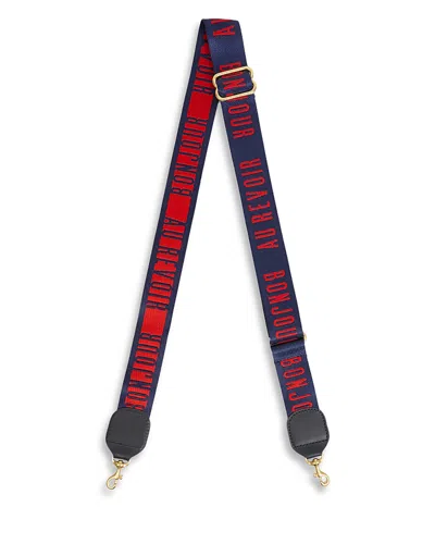 Clare V Adjustable Printed Nylon Crossbody Strap In Multi