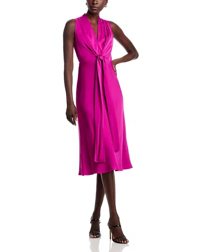 Kobi Halperin Lex Tie Front Dress In Pink