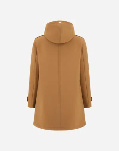 Herno Parka In 2-layer Scuba In Brown