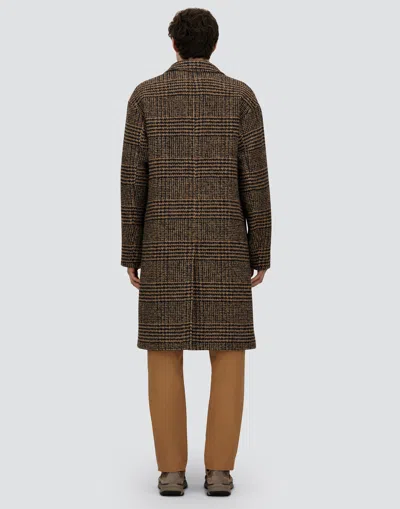 Herno Cappotto Doppiopetto Coat In Brown