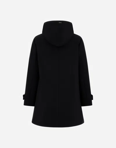 Herno Parka In 2-layer Scuba In Black