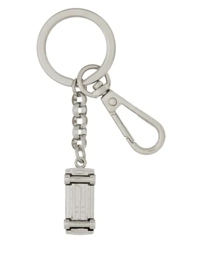 Paul Smith Keychain Mini In Metallic