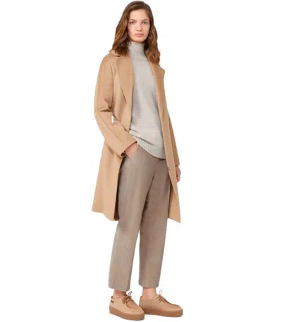 Weekend Max Mara Marruca Beige Pants In Brown
