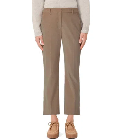 Weekend Max Mara Marruca Beige Pants In Brown