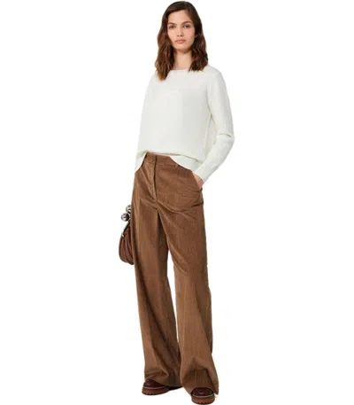 Weekend Max Mara Tania Brown Pants In Brown