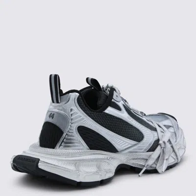 Balenciaga Multicolor Mesh And Rubber 3xl Gradient Sneakers In Gray