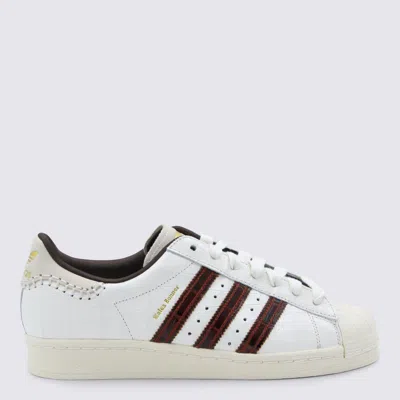 Adidas Originals By Wales Bonner Superstar Croc Leather Sneakers In Multi