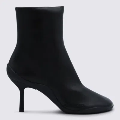 Balenciaga Stivaletti Shibuya 80 In Pelle Nera   Donna In Black