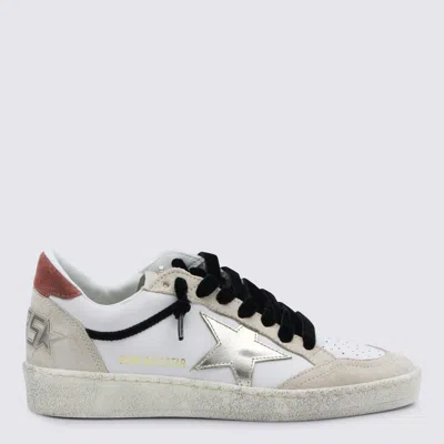 Golden Goose Star-detail Leather Sneakers In Neutral
