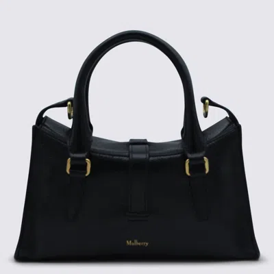 Mulberry Small Roxanne High Shine Leather Crossbody Bag In Black