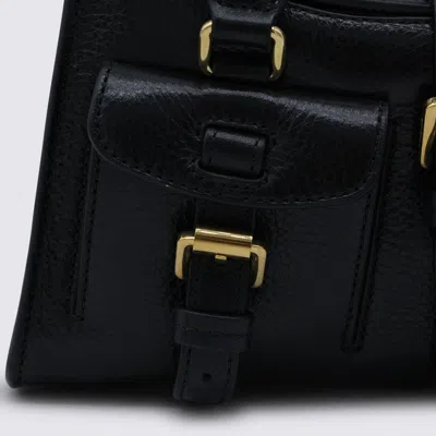 Mulberry Small Roxanne High Shine Leather Crossbody Bag In Black