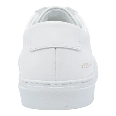 Common Projects Original Achilles Low Leather Sneakers In White