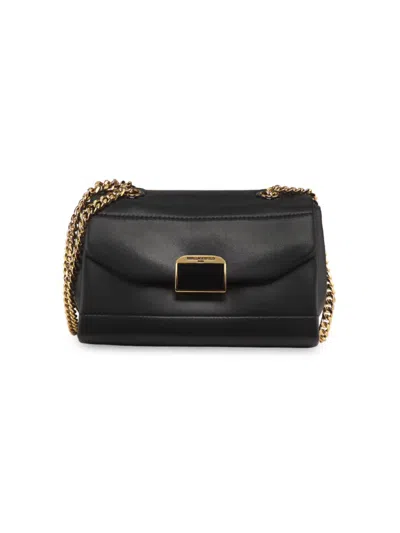 Karl Lagerfeld Women's Liana Leather Shoulder Bag In Black