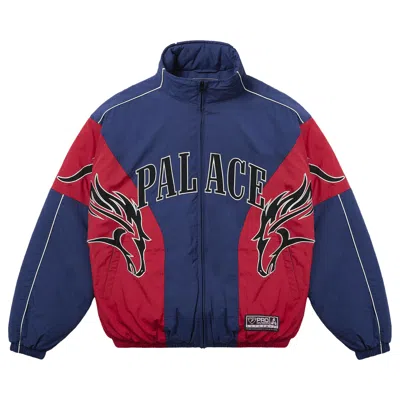 Pre-owned Palace Horses Jacket 'navy/red' | Blue | Men's Size L