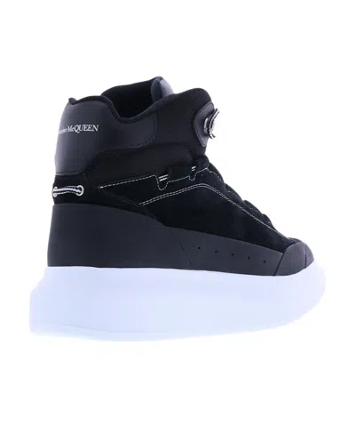 Alexander Mcqueen Logo Sports Shoes In Black
